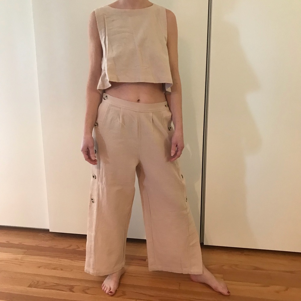 Free people pant suit